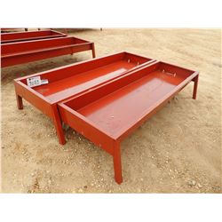 (2) 30" X 90" METAL FEED BUNK (C-4)