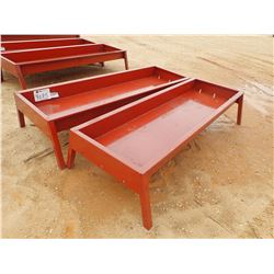 (2) 30" X 90" METAL FEED BUNK (C-4)
