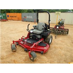 TORO Z ZERO TURN MOWER, VIN/SN:270000494 - GAS ENGINE, 60" WIDTH, METER READING 1,252 HOURS (C-5)