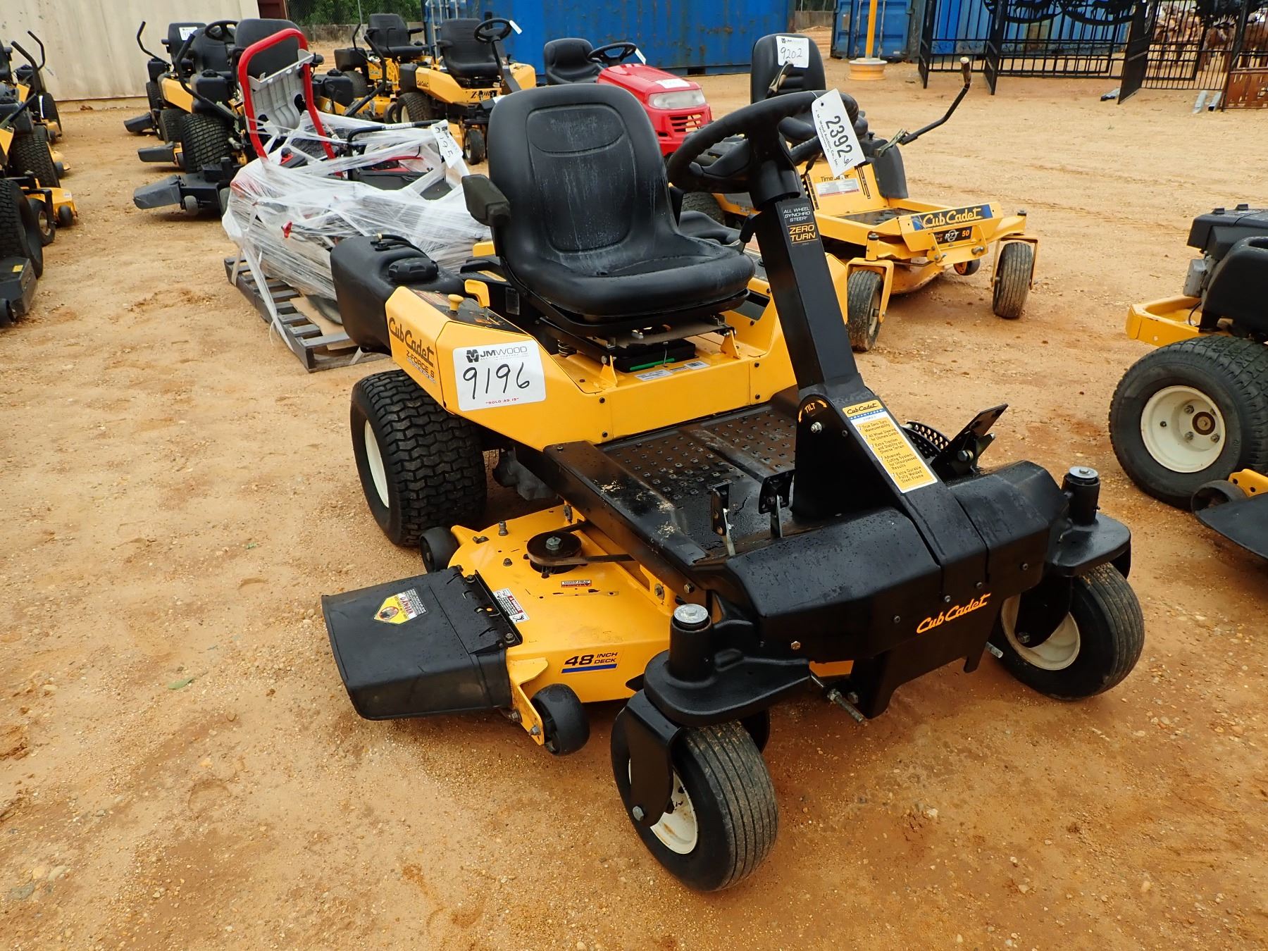 CUB CADET 48" ZERO TURN MOWER (C5) J.M. Wood Auction Company, Inc.
