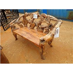 TEAKWOOD BENCH (C-6)