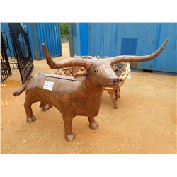 METAL BULL BAR-B-QUE GRILL (C-6)