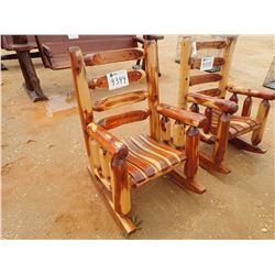 CEDAR LOG ROCKER (C-6)