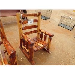CEDAR LOG ROCKER (C-6)
