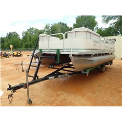 2002 SYLVAN FREEDOM PONTOON BOAT, VIN/SN:SYL23523G102 - 20', MERCURY 50HP ENGINE, BIMINI TOP, S/A TR