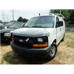 2008 CHEVROLET EXPRESS VAN, VIN/SN:1GCGG25C981228044 - V8 GAS ENGINE, A/T, ODOMETER READING 253,678 