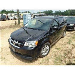 2015 DODGE GRAND CARAVAN MINI VAN, VIN/SN:2C4RDGCG5FR603747 - 3.6L GAS ENGINE, A/T, ODOMETER READING