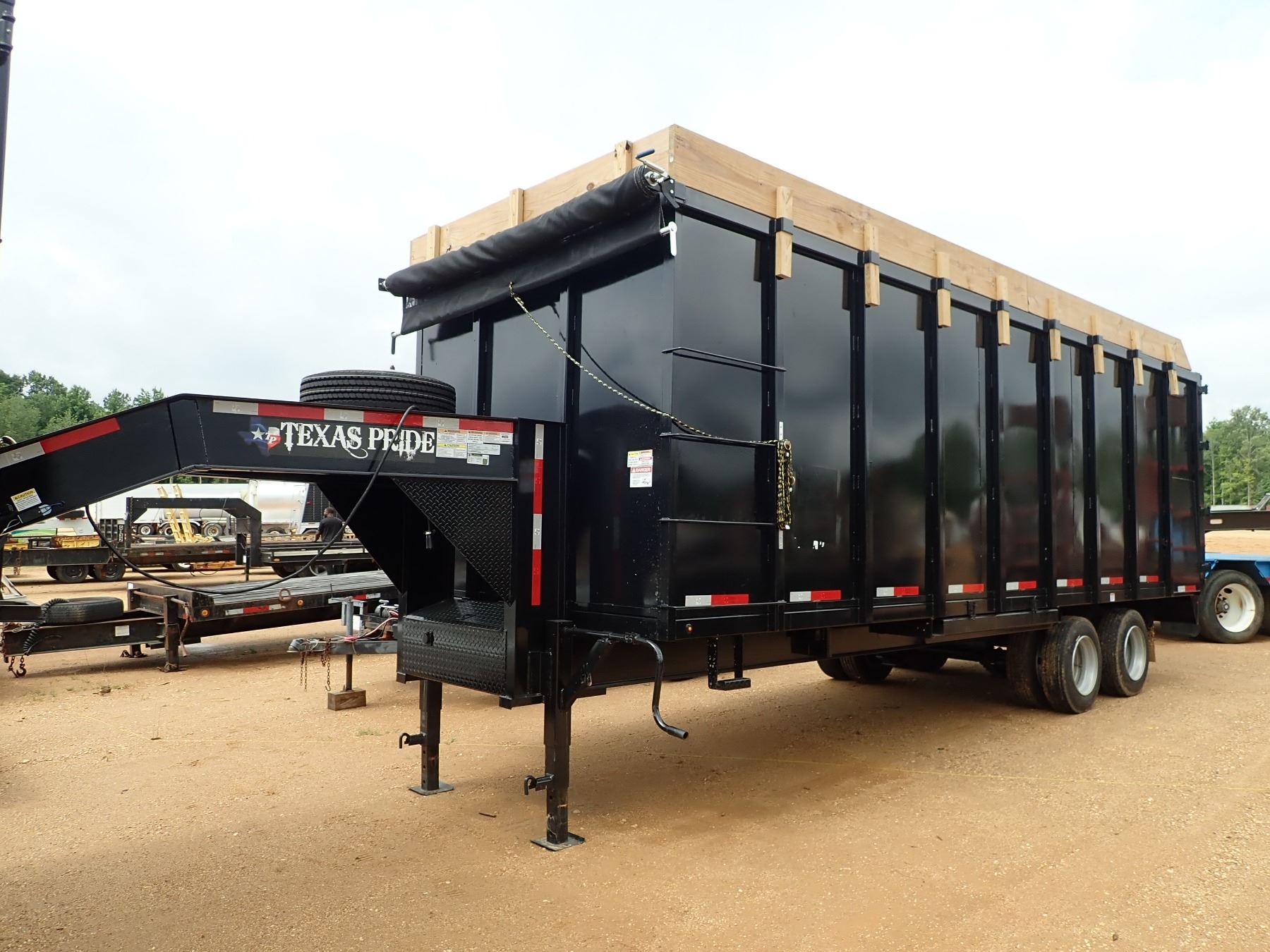 2018 TEXAS PRIDE DUMP TRAILER, VIN/SN7HCGD2423KB007221 DUAL T/A, 22