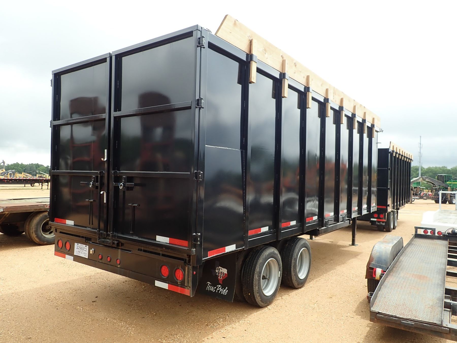 2018 TEXAS PRIDE DUMP TRAILER, VIN/SN7HCGD2423KB007221 DUAL T/A, 22