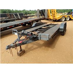 UTILITY TRAILER, VIN/SN:7310 - T/A, 16' LENGHT, WINCH, SLIDE IN RAMPS