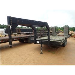 GOOSENECK TRAILER, VIN/SN:279324 - T/A, 18' LENGTH (BILL OF SALE ONLY)