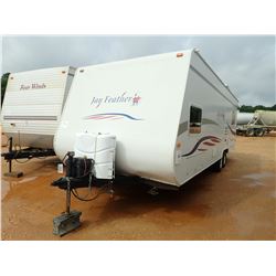 2007 JAY FEATHER TRAVEL TRAILER, VIN/SN:1UJBJ02M671J40208 - BUMPER PULL, REAR SLIDE OUT