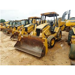 CAT 416C LOADER BACKHOE, VIN/SN:5YN04632 - 4X4, MP BUCKET, FORKS, AUX HYD, CANOPY, METER READING 9,5