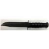 Image 2 : USMC KABAR FIGHTING KNIFE. LEATHER SHEATH.