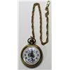 Image 2 : VINTAGE RAIL MASTER OPEN FACE POCKET WATCH
