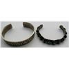Image 2 : 2-MEXICO STERLING SILVER BRACELETS/CUFFS
