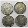 Image 1 : 4- 1884-O MORGAN SILVER DOLLARS