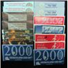 Image 1 : 9-U.S. MINT SETS; 2002, 2-1998, 2-1995,