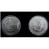 Image 2 : 2-U.S. SILVER DOLLARS; 1997 AMERICAN