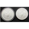 Image 2 : 2010 & 2013 AMERICAN SILVER EAGLES