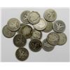 Image 1 : BARBER QTR LOT of 17 COINS