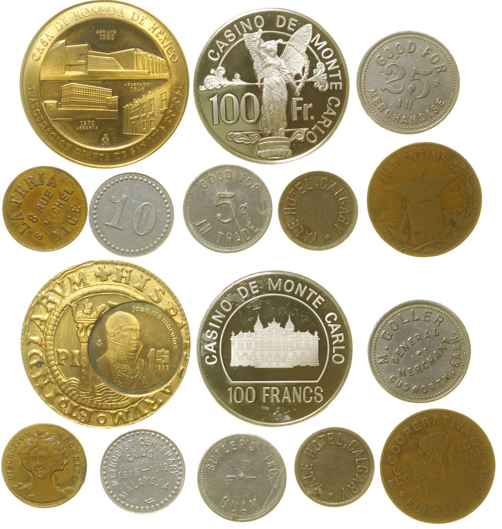 Foreign Coins and Tokens (100334) - Holabird Western Americana Collections