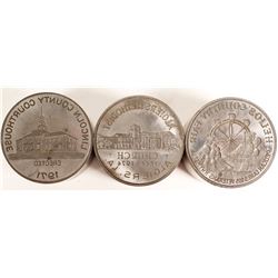 Celebrated Structures Tokens (3)  (100099)