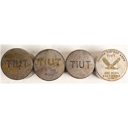 Four Round Tuit Token Dies  (10088)