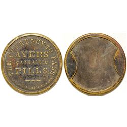 Ayers Pills Encased Postage  (91139)