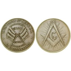 Denver 1913 Masonic Silver Medal  (100328)