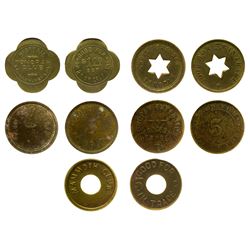 Tonopah Token Collection (5)  (31174)