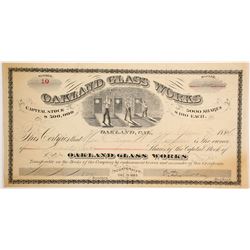 Oakland Glass Works stock  (90440)