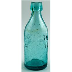 AETNA SODA WATER BOTTLE  (29062)