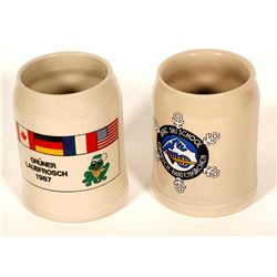 Beer Steins / German / 2 Items  (89516)