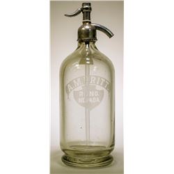 Seltzer Bottle / A.M Britt .  (78877)