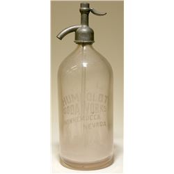 Seltzer Bottle / Humboldt Soda Works.   (78878)