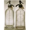 Image 1 : Seltzer Bottle Pair / Wieland Bottling Works / 2 Items .  (78876)