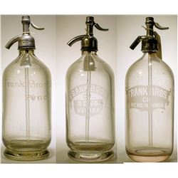 Seltzer Bottle Trio / 3 Items  (78875)