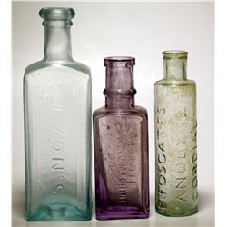 Three Medicine Bottles  (61433)