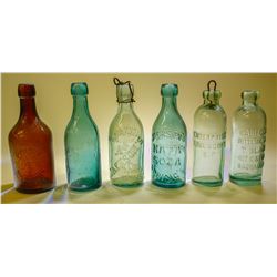 Soda Bottles & A beer / 6 Items  (89507)