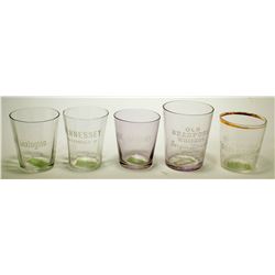 Whiskey Shot Glasses / 5 items  (78868)