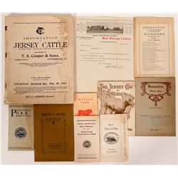 Cattle and Ranching Booklets  (88561)