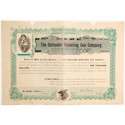 Ostrander Repeating Gun Company Stock  (90458)