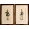 Image 1 : 2 Color 7th Cavalary Prints by George Woodbridge  (89137)