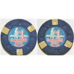 Commercial Hotel $1 Gaming Chip  (90324)