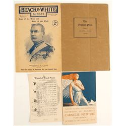 Vintage Art and Other Booklets (4)  (91282)