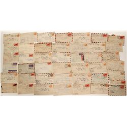 APO Air Mail envelopes   (91077)
