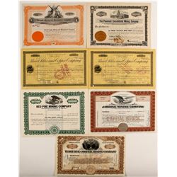 Montana Mining Stocks (7)  (90312)