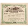 Image 1 : First National Bank of Lovelock, NV Stock  (90579)