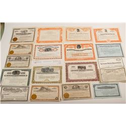 Tonopah, NV Mining Stocks (18)  (90576)